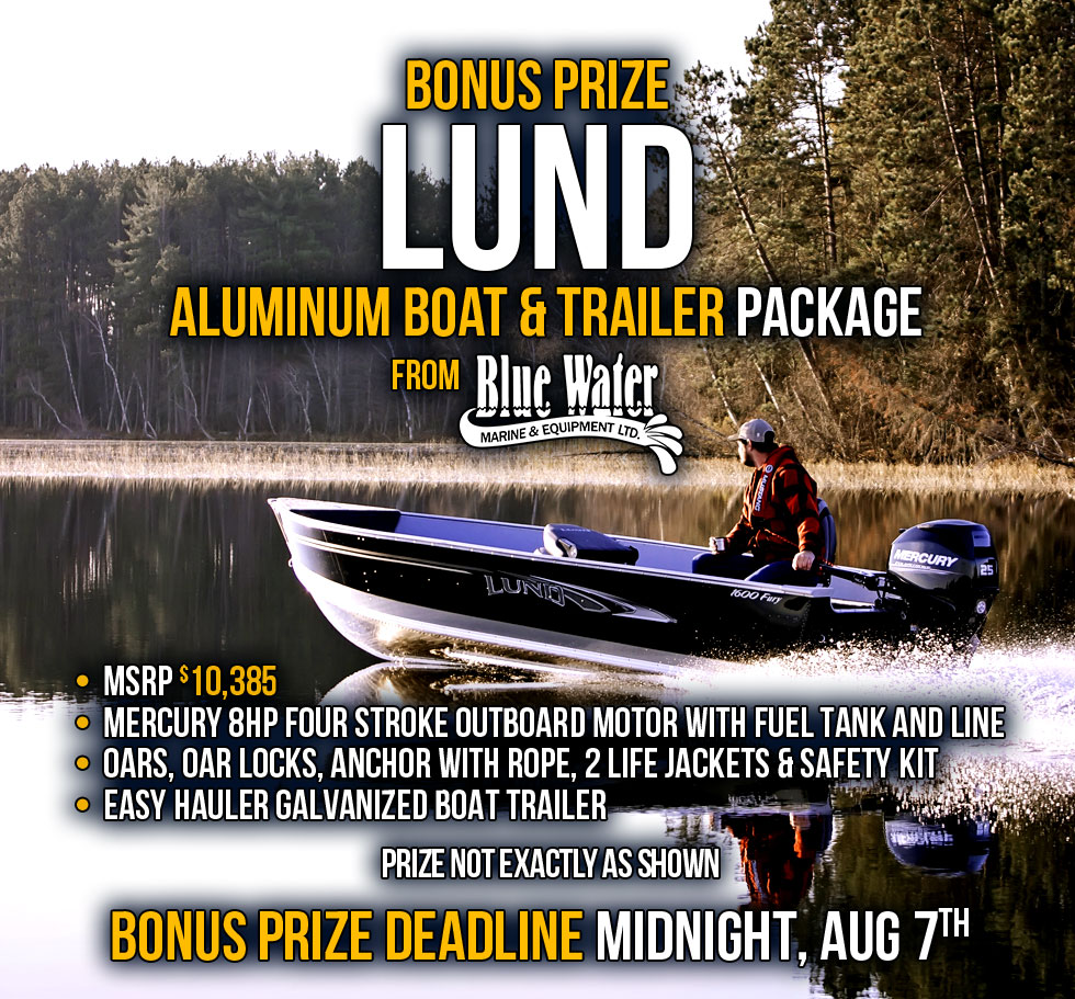 Lund Aluminum Boat and Trailer Package